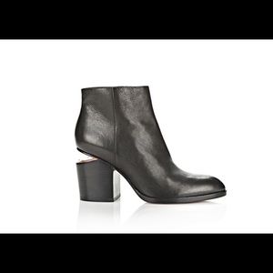 Alexander Wang Gabi bootie with rose gold size 39